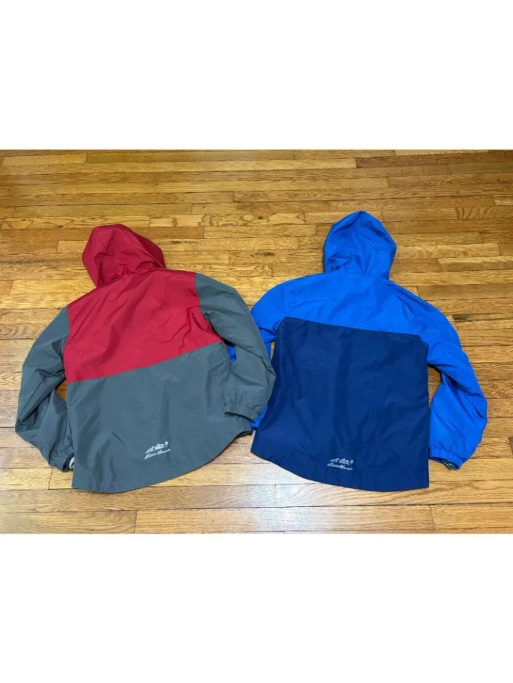 Eddie Bauer Boys 3-in-1 Jacket Size Large 14/16 *Lot of 2* Red Blue Winter Coat
